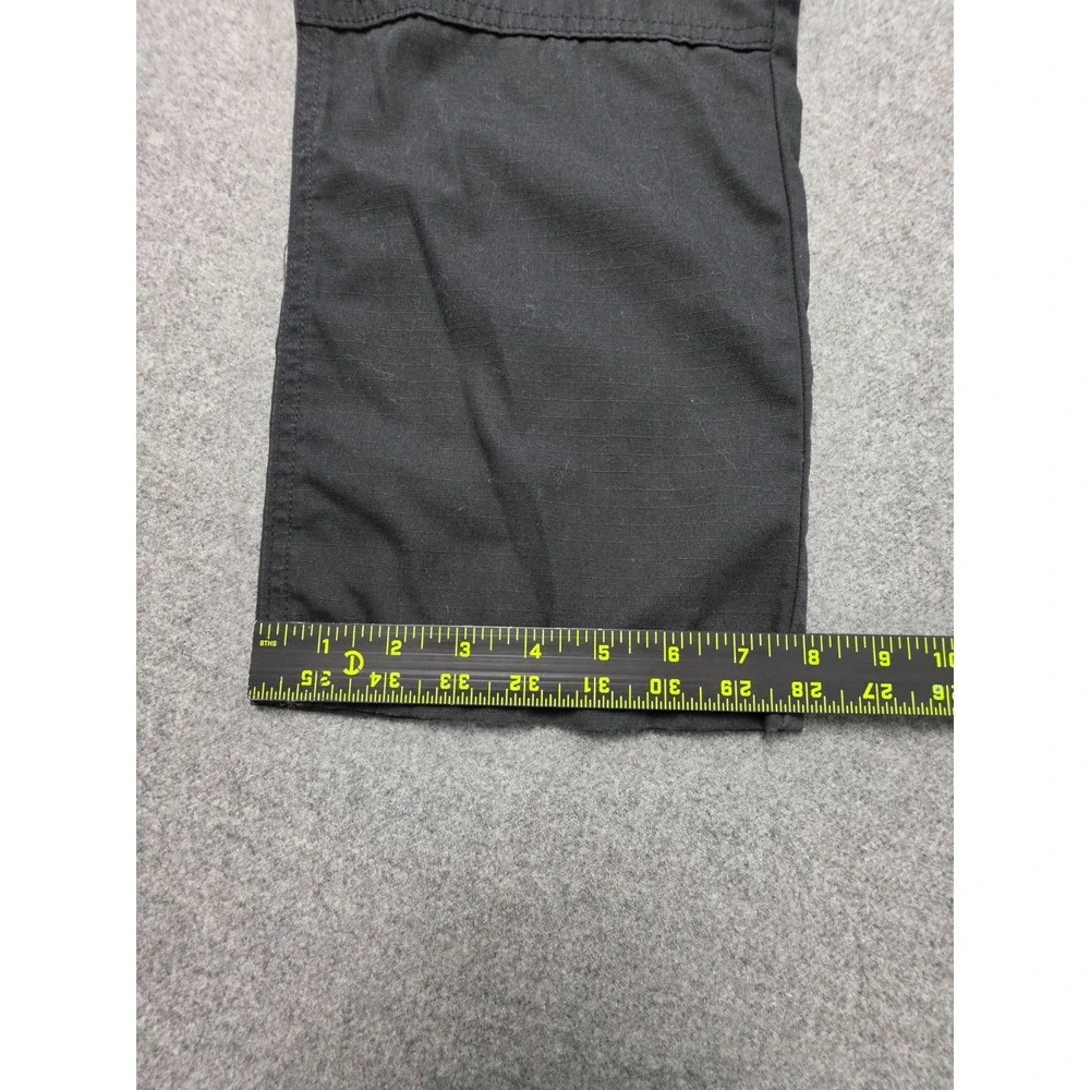 5.11 Tactical Cargo Pants Womens 4 Black Elastic Waist Uniform Workwear